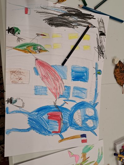 Zajęcia plastyczne 10.10.2023